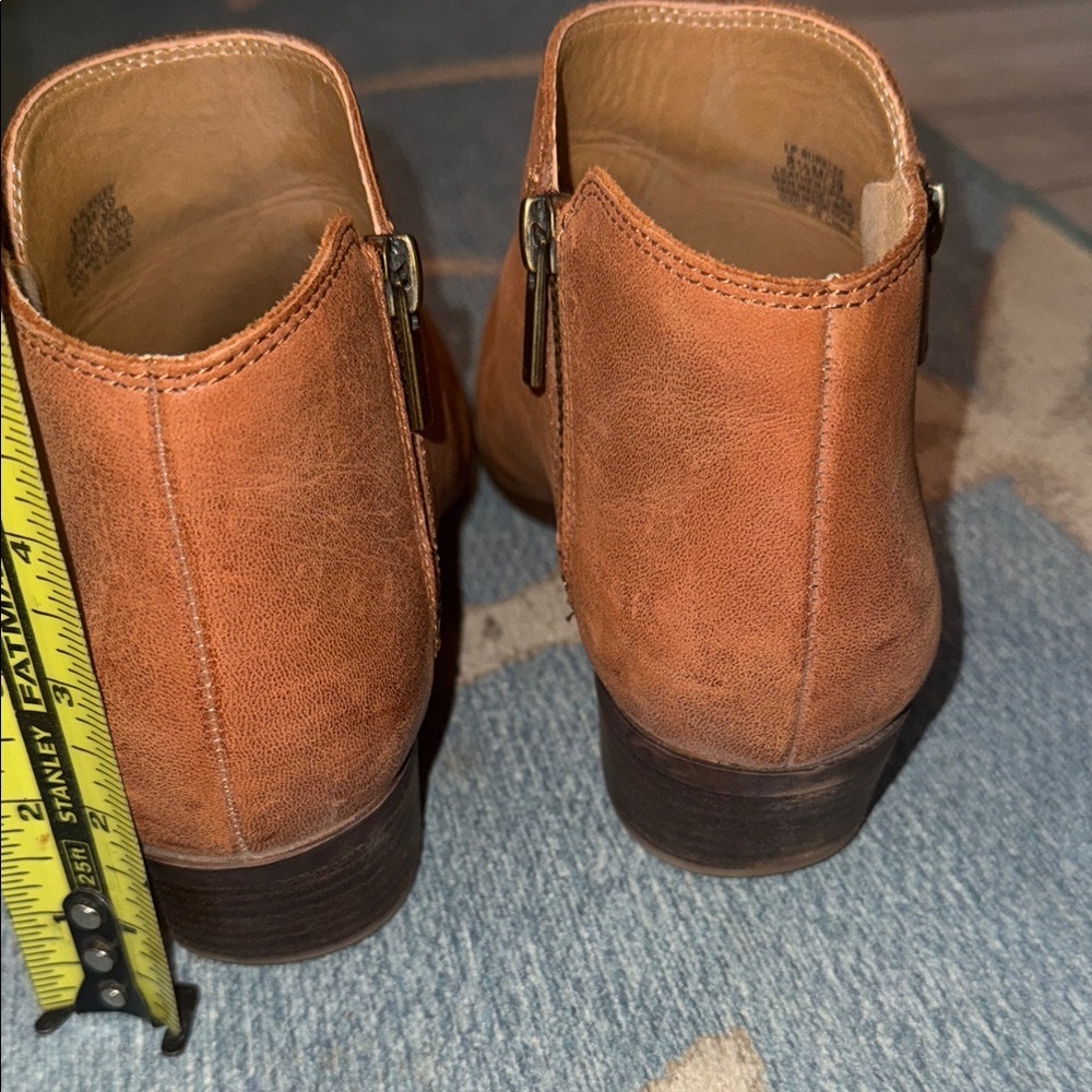 Lucky Leather Ankle Boots brown, 8 1/2, daily wear, business, western - Picture 4 of 7